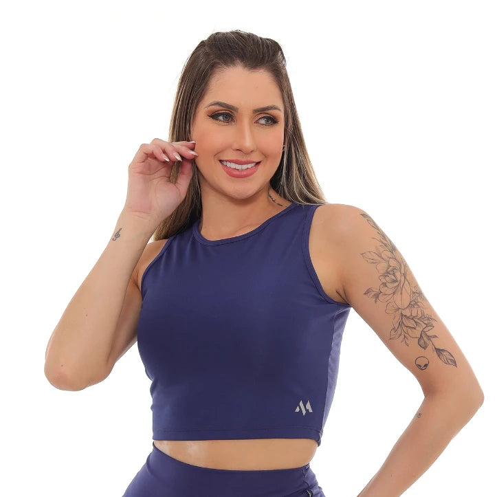 CROPPED REGATA BLACKOUT BLACK